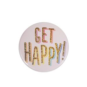 The Social Type GET HAPPY POCKET MIRROR